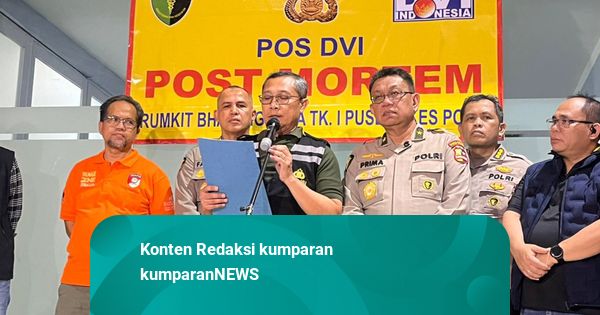 Karumkit RS Polri: Korban Tewas Kebakaran Terra Drone Akibat Hirup Gas CO2