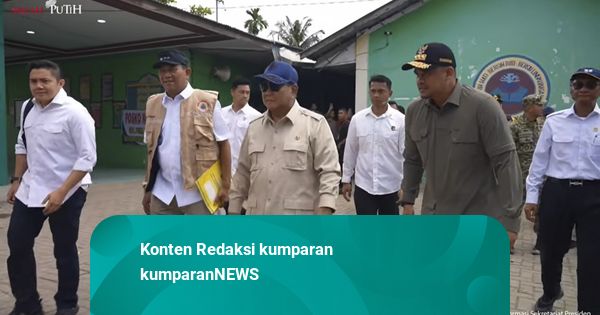 Dapat Ucapan Terima Kasih dari Warga Terdampak Bencana, Prabowo: Kerja Bersama