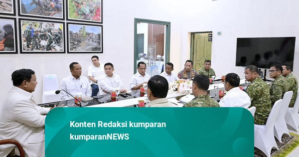 Prabowo Gelar Ratas di Kodam XX Sumbar, Bakal Kunjungi Agam-Tanah Datar