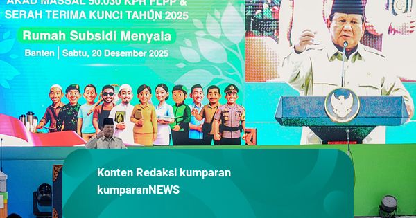 Pidato Prabowo di Serang: Beri Pesan ke Menteri hingga Puji Kabinetnya