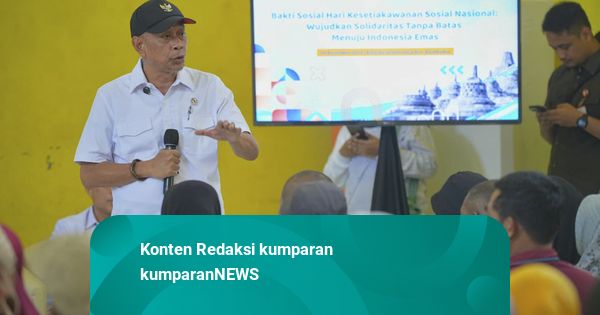 Wamensos Agus Jabo Ajak Masyarakat Bahu Membahu Bantu Korban Bencana Sumatera