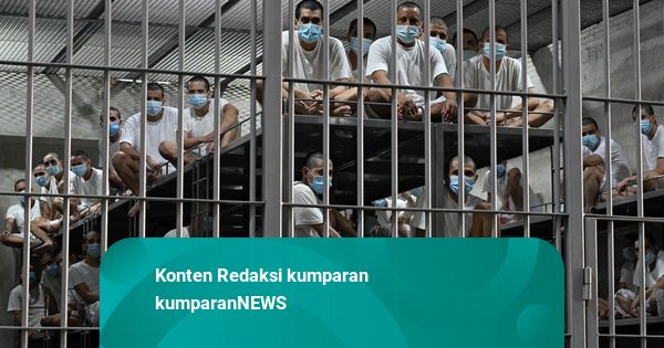 Anggota Geng Kriminal di El Salvador Divonis Penjara Ratusan hingga Ribuan Tahun