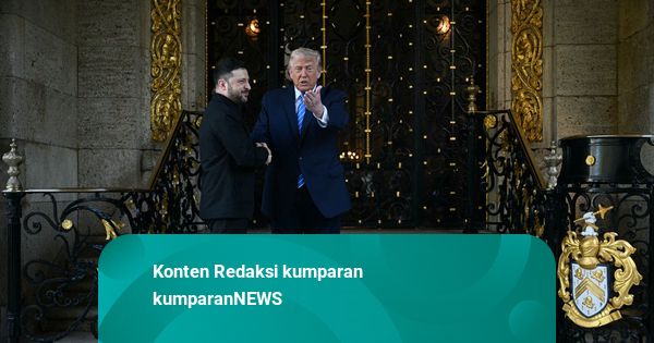 Trump Sambut Zelensky di Mar-a-Lago: Pria Ini Sangat Berani