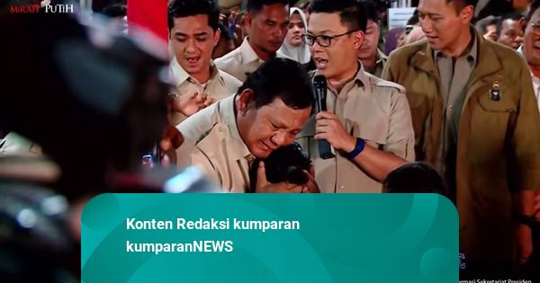 Momen Prabowo-Para Menteri Nyanyi Lagu Tanah Airku Bersama Pengungsi di Tapsel