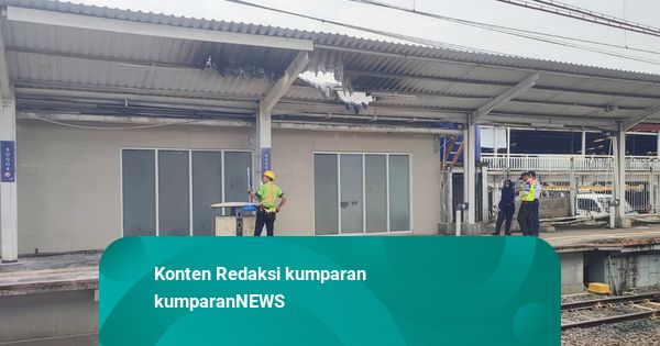 Asap dan Percikan Api Muncul di Peron Stasiun Bogor, Sempat Bikin Panik