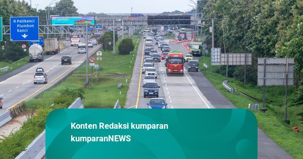 Libur Telah Usai, Arus Lalu Lintas Tol Cipali ke Arah Jakarta Meningkat