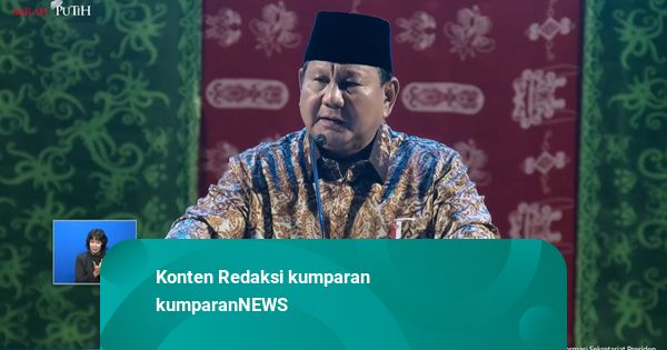 Prabowo Sebut Tak Apa Ada Pihak Nyinyir: Kita Kerja dengan Bukti, Bukan Janji