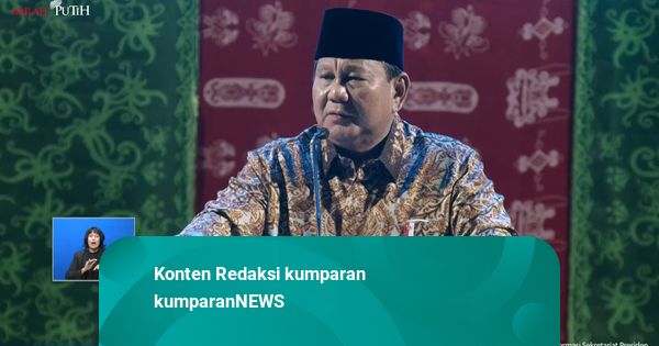 Prabowo Sebut Bersatu Tak Harus Masuk Pemerintahan, Contohkan Pramono-MBG Sumbar