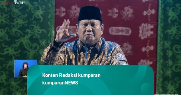 Prabowo: Ada yang Katakan Kalau Bersatu Tidak Demokratis, Koreksi Silakan