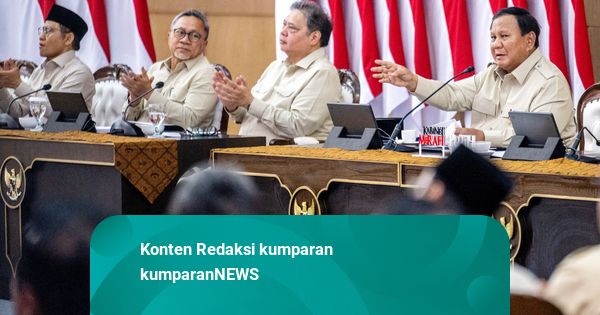Prabowo Kumpulkan Semua Menteri-Eselon I, Sampaikan Taklimat-Update Kondisi RI