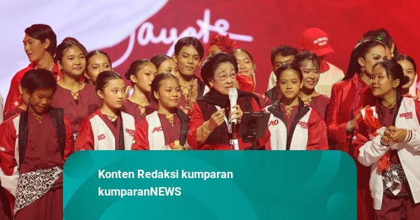Saat Megawati Dendangkan 'Cinta Hampa' di Depan Ribuan Kader saat HUT ke-53 PDIP