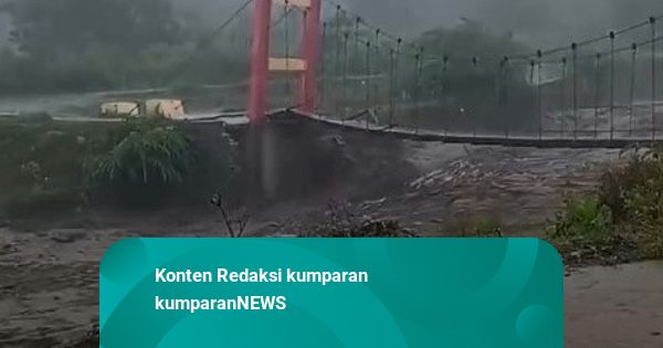 Hujan Deras dan Banjir Landa Donggala, 2 Jembatan Putus