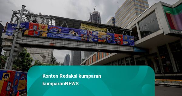 Pemprov DKI Bangun 3 JPO Ramah Disabilitas: Sarinah, Kebayoran Lama, Senayan