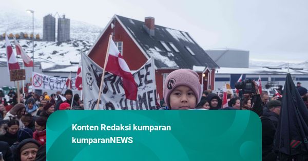 Foto: Warga Greenland Turun ke Jalan, Tolak Dicaplok AS