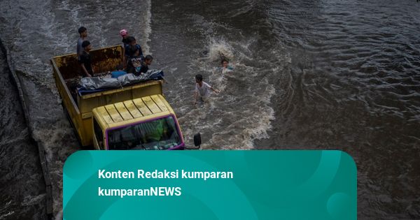 Hujan dan Banjir Bayangi Jakarta Sepanjang Januari