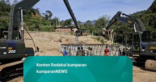 18 Jembatan Bailey di Aceh, Sudah Rampung, Bisa Langsung Dilalui Warga