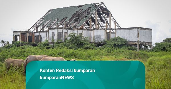 Foto: Gedung Islamic Centre Bekasi Terbengkalai Selama 14 Tahun