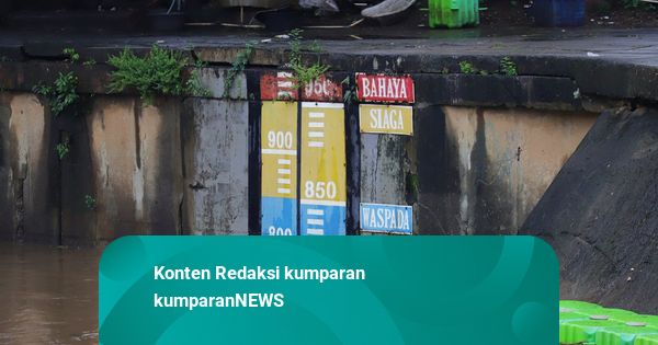 BPBD DKI: Pintu Air Pos Depok Siaga I, Pintu Air Karet Siaga III