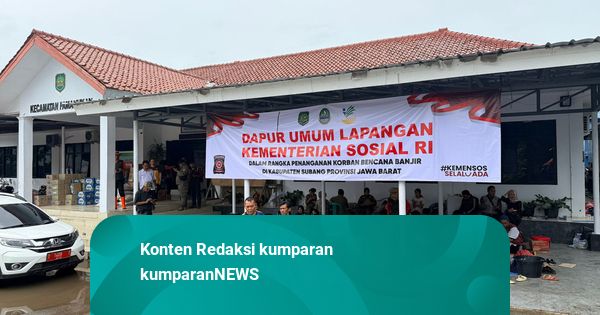 Kemensos Dirikan Dapur Umum dan Kirim Ribuan Paket Bantuan Korban Banjir Subang