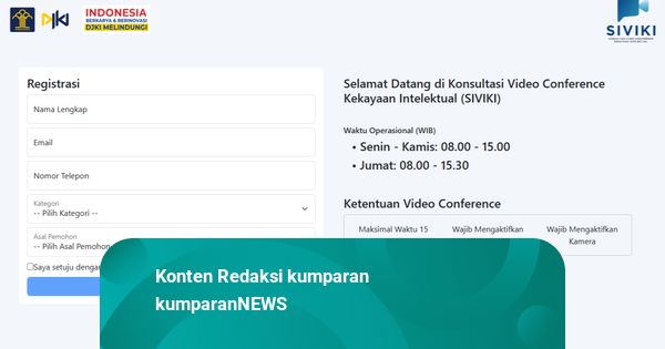DJKI Kenalkan Layanan Konsultasi Kekayaan Intelektual Melalui Video Call
