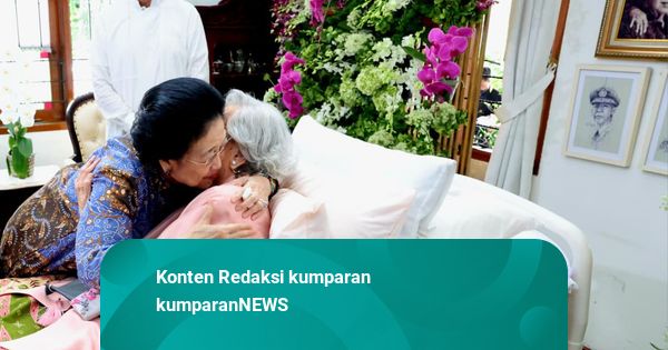 Tangis Megawati Kenang Istri Jenderal Hoegeng: Selamat Jalan, Tante Meri