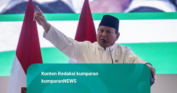 Ragam Pidato Prabowo di Pengukuhan Pengurus MUI