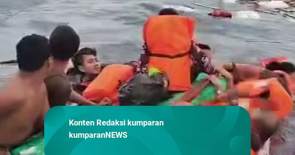 KM Cahaya Intan Celebes Tenggelam di Bombana, Penumpang Diselamatkan Nelayan