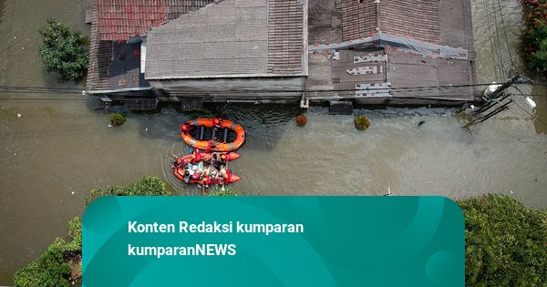 Banjir Landa 3 Kecamatan di Kota Tangerang, Ratusan Rumah dan Jalan Terdampak
