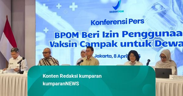 Kantongi Izin BPOM, Kemenkes Siap Vaksinasi Campak Dewasa untuk Nakes
