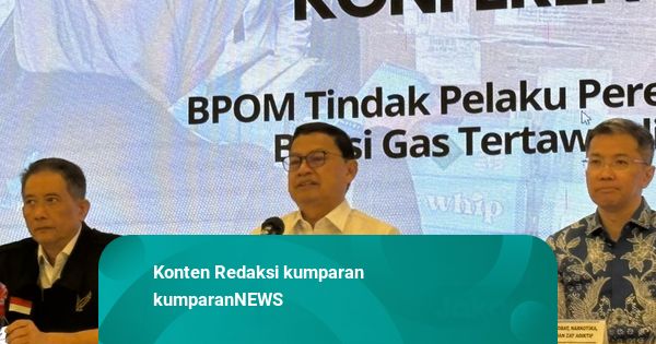 BPOM Ungkap Kasus Peredaran Gas Tertawa di Jakbar, 1 Orang Diamankan
