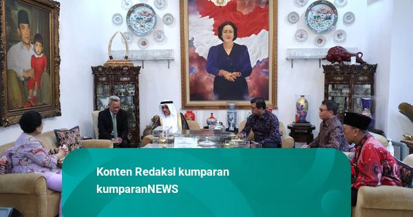 Megawati Terima Kunjungan Dubes Arab Saudi, Bahas Haji-Konflik Timteng