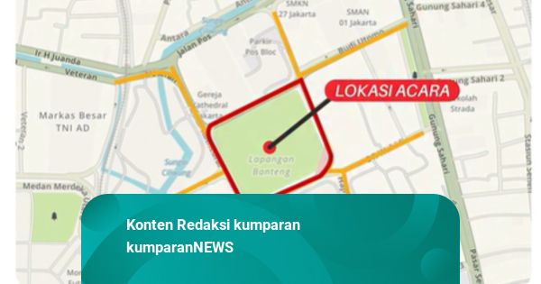 Ada Lebaran Betawi, Polda Metro Imbau Pengendara Hindari Lapangan Banteng