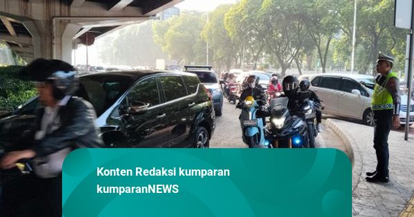 Hari Pertama WFH ASN di Jakarta, Lalu Lintas Padat
