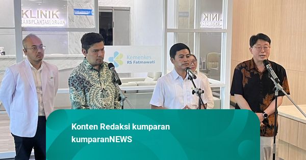 Wamenkes Cek Transplantasi Hati di RSUP Fatmawati, Donor dari Anak Sendiri