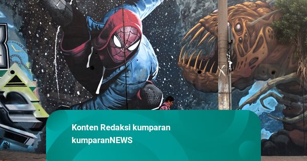 Foto: Lukisan Mural Hidupkan Sudut Kota San Salvador