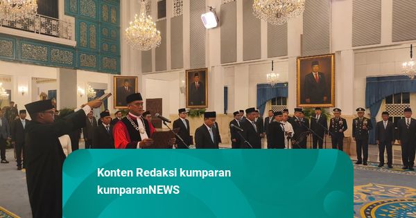 Prabowo Lantik Liliek Prisbawono Adi Jadi Hakim MK Pengganti Anwar Usman