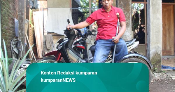 Kisah Disabilitas di Kudus: Terampil Modif Motor Roda 3 Usai Kaki Diamputasi