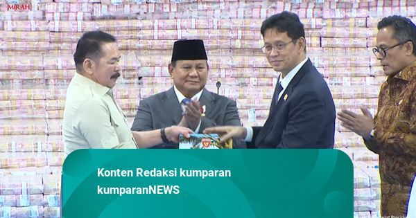 Disaksikan Prabowo, Kejagung Resmi Serahkan Rp 11,4 T Hasil Satgas PKH ke Negara