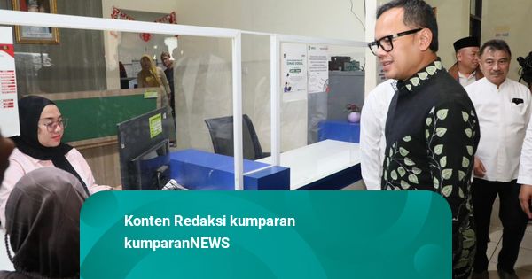 Wamendagri Sidak Hari Pertama WFH di Pemkot Bekasi, Pastikan ASN Kerja