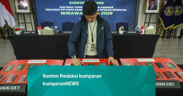 Foto: Imigrasi Amankan 346 WNA Dalam Operasi Wira Waspada 2026