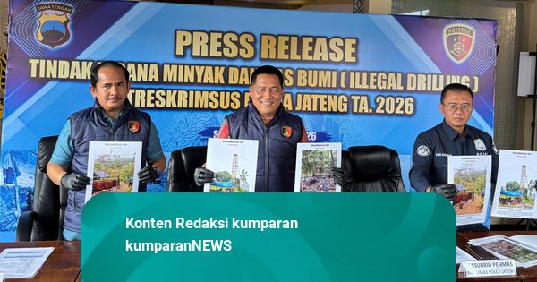 Polisi Ungkap Pengeboran Minyak Ilegal di Jateng, 3 Orang Ditangkap