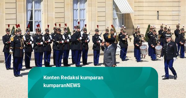 Prabowo Bertemu Macron di Paris, Bahas Pengadaan Alutsista-Transisi Energi