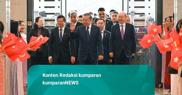 Kunjungan Perdana, To Lam Bertemu Xi Jinping di Beijing