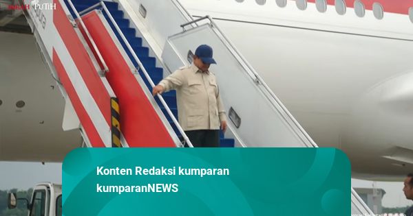 Prabowo Tiba di RI Usai Kunjungan ke Rusia & Prancis, Disambut Gibran-Kapolri