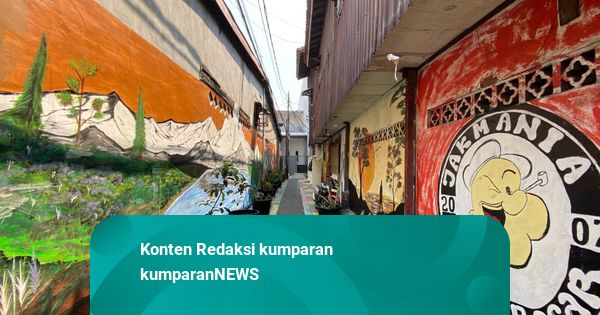 Dulu Penuh Sampah, Kini Gang Kartini XIII Dalam Jakpus Jadi Nyaman dan Estetik