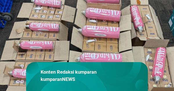 Bareskrim Bongkar Pabrik Whip-Pink Beromzet Miliaran di Jakarta, 9 Orang Diciduk