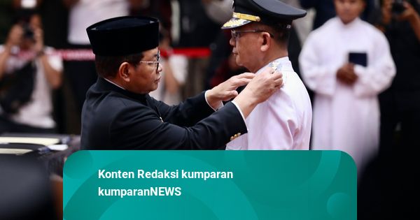 Pramono Lantik 11 Pejabat Pemprov, Syafrin Liputo Jadi Wali Kota Jaksel