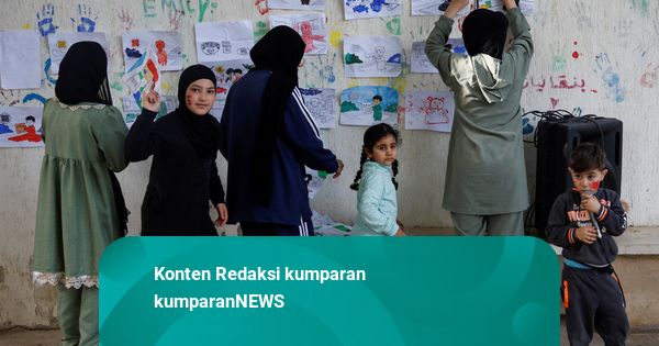 Foto: Trauma Healing Bagi Anak-anak Terdampak Perang di Lebanon