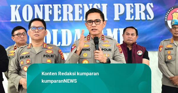 Polisi Tangkap Kurir 58 Kg Sabu yang Sempat Kabur dari Tahanan Polda Jambi