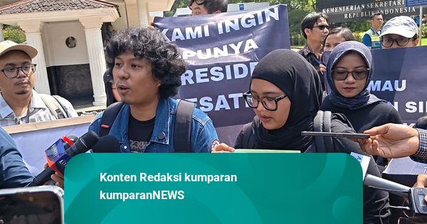 Koalisi Masyarakat Sipil Gelar Aksi-Kirim Surat ke Presiden Terkait Andrie Yunus